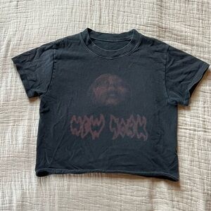 Brandy Melville Black Graphic Tee